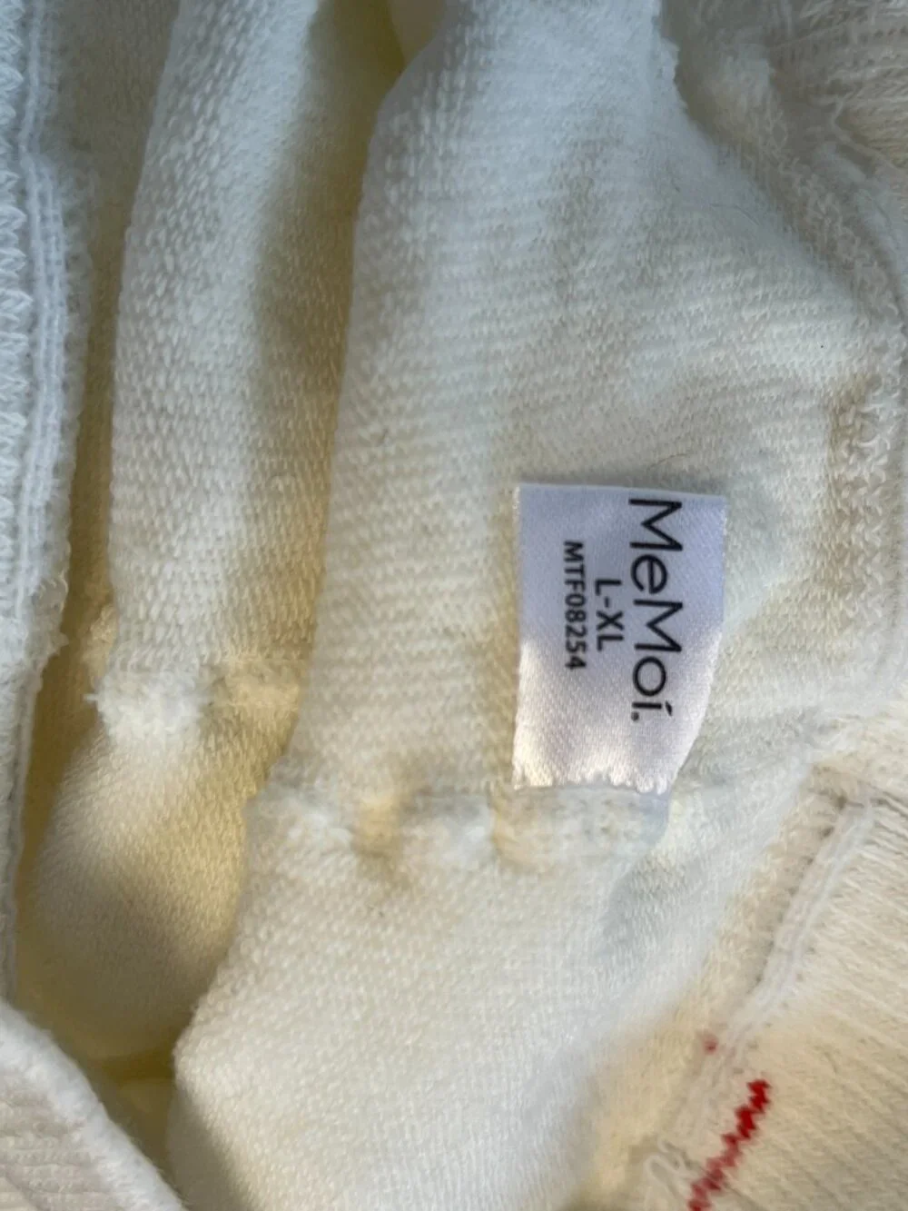 MeMoi Pelerine Sweater Tights L-XL Winter White Open Knit